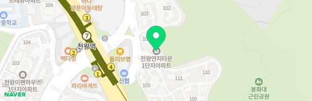 연지타운 107동앞 어린이놀이터 2 지도 이미지