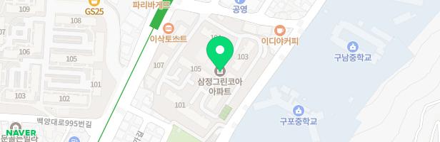 구포삼정그린코아 어린이놀이터2 지도 이미지