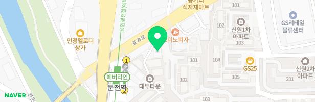 인성어린이집 지도 이미지