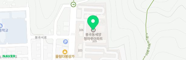 세양청마루아파트 2놀이터 지도 이미지
