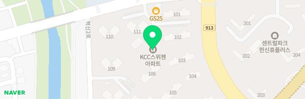 경북혁신도시KCC스위첸 내 나무꾼놀이터 지도 이미지