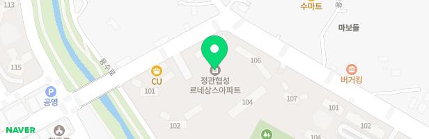 협성르네상스타운 107동 놀이터 지도 이미지