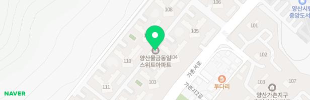 양산물금동일스위트아파트 어린이놀이터1 지도 이미지