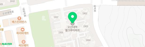 오산대역 엘크루 어린이놀이터3 지도 이미지