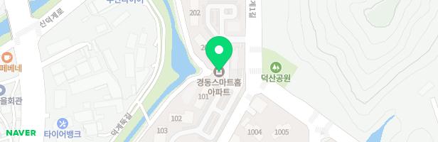 경동 스마트홈아파트 어린이놀이터2 지도 이미지