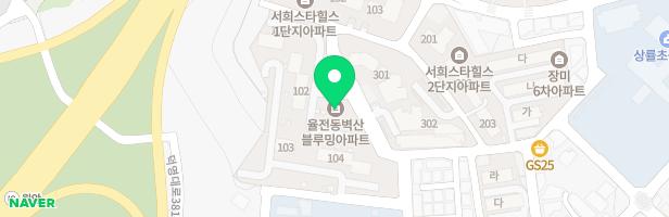 벽산블루밍아파트 102동놀이터 지도 이미지