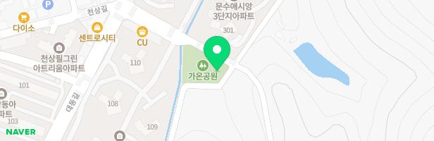 가온공원(범서부영아파트) 놀이터 지도 이미지