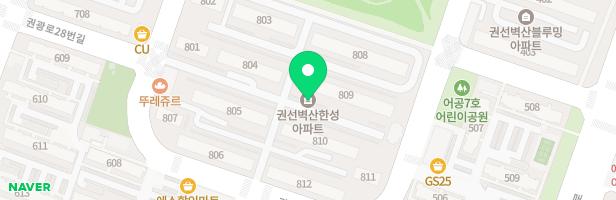 벽산한성아파트(801동) 지도 이미지