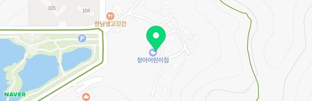 창아어린이집 지도 이미지
