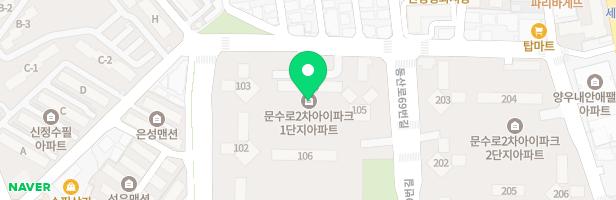 문수로아이파크2차1단지아파트 지도 이미지