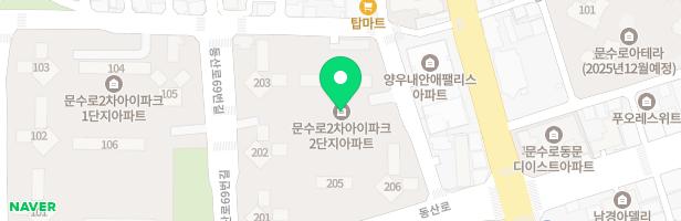 문수로아이파크2차2단지아파트 지도 이미지