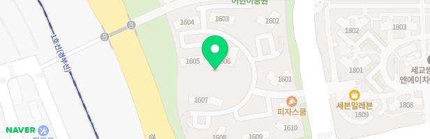삼미마을 16단지 숲속놀이터 지도 이미지