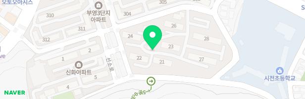 디엘케미칼2사택 어린이놀이터 지도 이미지