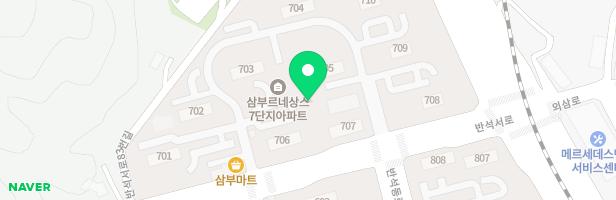 반석마을7단지아파트 (705동 앞) 제3놀이터 지도 이미지