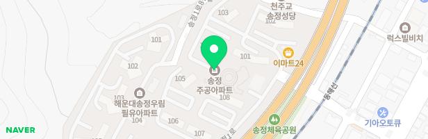 송정1단지주공아파트 유아놀이터 지도 이미지