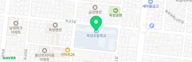 옥성초등학교병설유치원 지도 이미지