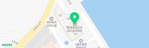 죽림신우희가로아파트 놀이시설 지도 이미지