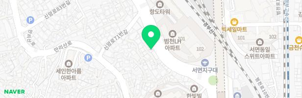 범천엘에이치 아파트 1층 어린이놀이시설 지도 이미지
