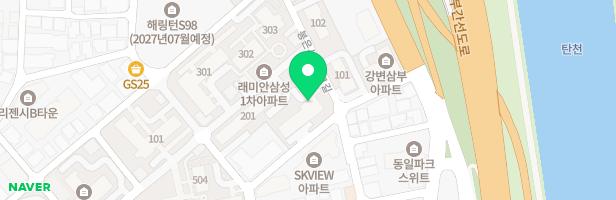 삼성동금호어울림아파트 어린이놀이터 지도 이미지