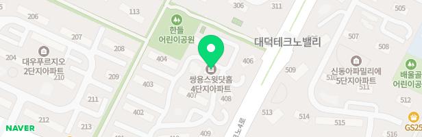 배울골 어린이공원 지도 이미지