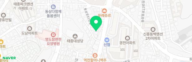 꿈동산어린이집 지도 이미지