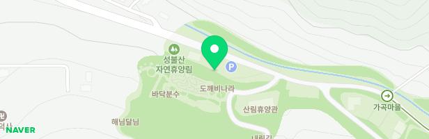 중부내륙 산악권 숲관광메가시티 개발사업 오작교 어린이놀이터 지도 이미지