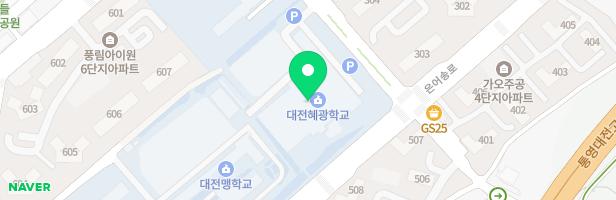 대전혜광학교(유치원) 지도 이미지