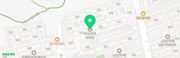 주례반도보라매머드타운(104동) 어린이놀이터-5 지도 이미지