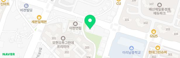 키즈리베어린이집 지도 이미지