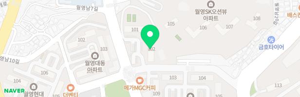 동아1차아파트(107동) 어린이놀이터 지도 이미지
