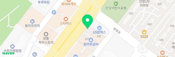 영통대우월드마크1층어린이놀이터1 지도 이미지