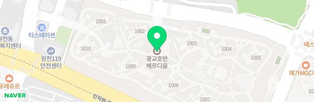 광교 호반베르디움아파트 놀이터 4 지도 이미지