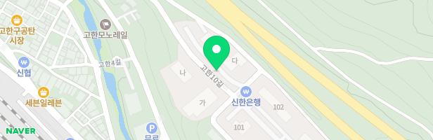 강원랜드백운생활관어린이놀이터 지도 이미지