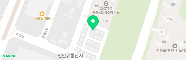 백석 중흥S클래스아파트 놀이터 지도 이미지