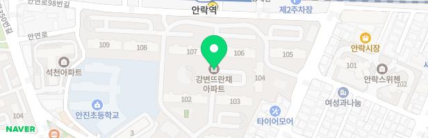 강변뜨란채아파트(104동)놀이터 지도 이미지