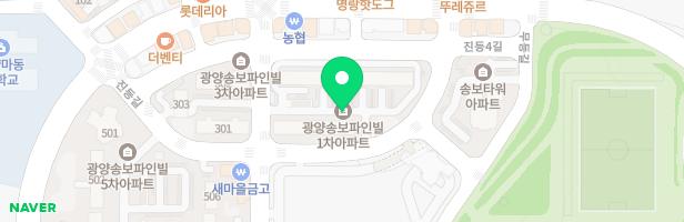 송보1차아파트 놀이터 지도 이미지