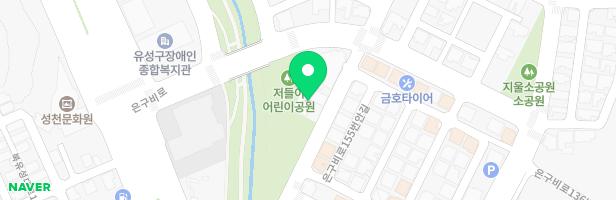 새싹나라유치원 지도 이미지