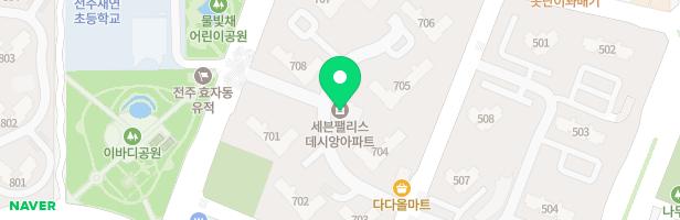엘에이치세븐팰리스 어린이놀이터2(보육시설앞) 지도 이미지