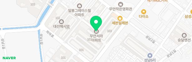 무안서라아파트 놀이터 지도 이미지