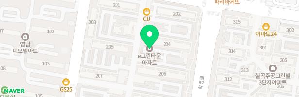 부영그린타운 208동 놀이터 지도 이미지