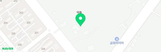 큰나무어린이집 지도 이미지