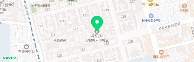 사직 쌍용예가아파트 어린이놀이터-3 (123동앞) 지도 이미지