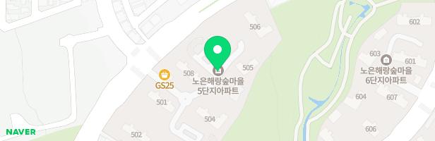 노은해랑숲마을5단지아파트 꿈나무놀이터 지도 이미지