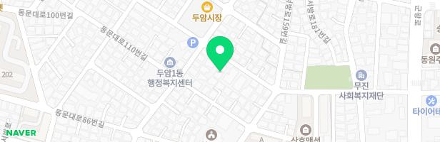 광주예능어린이집 지도 이미지