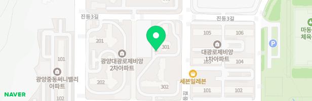 광양 대광로제비앙아파트놀이터(302동 앞) 지도 이미지