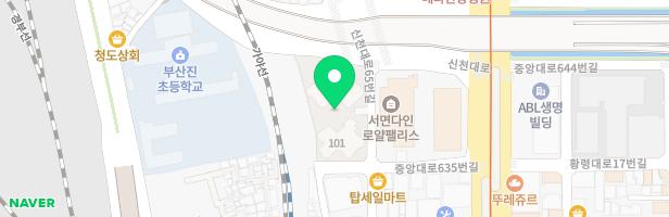 서면유림노르웨이숲아파트 놀이터 지도 이미지