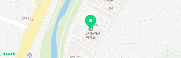 충북 괴산 미소지움아파트 지도 이미지