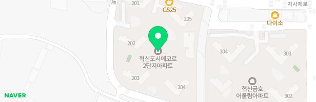 혁신도시 에코르 2단지 어린이놀이터1 지도 이미지