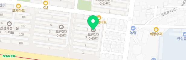 모란1차 6동 앞 놀이터 지도 이미지