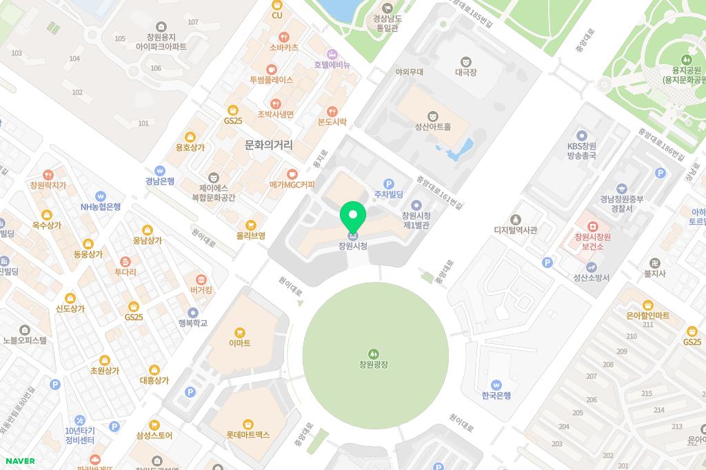 창원신월초등학교 어린이놀이시설 지도 이미지